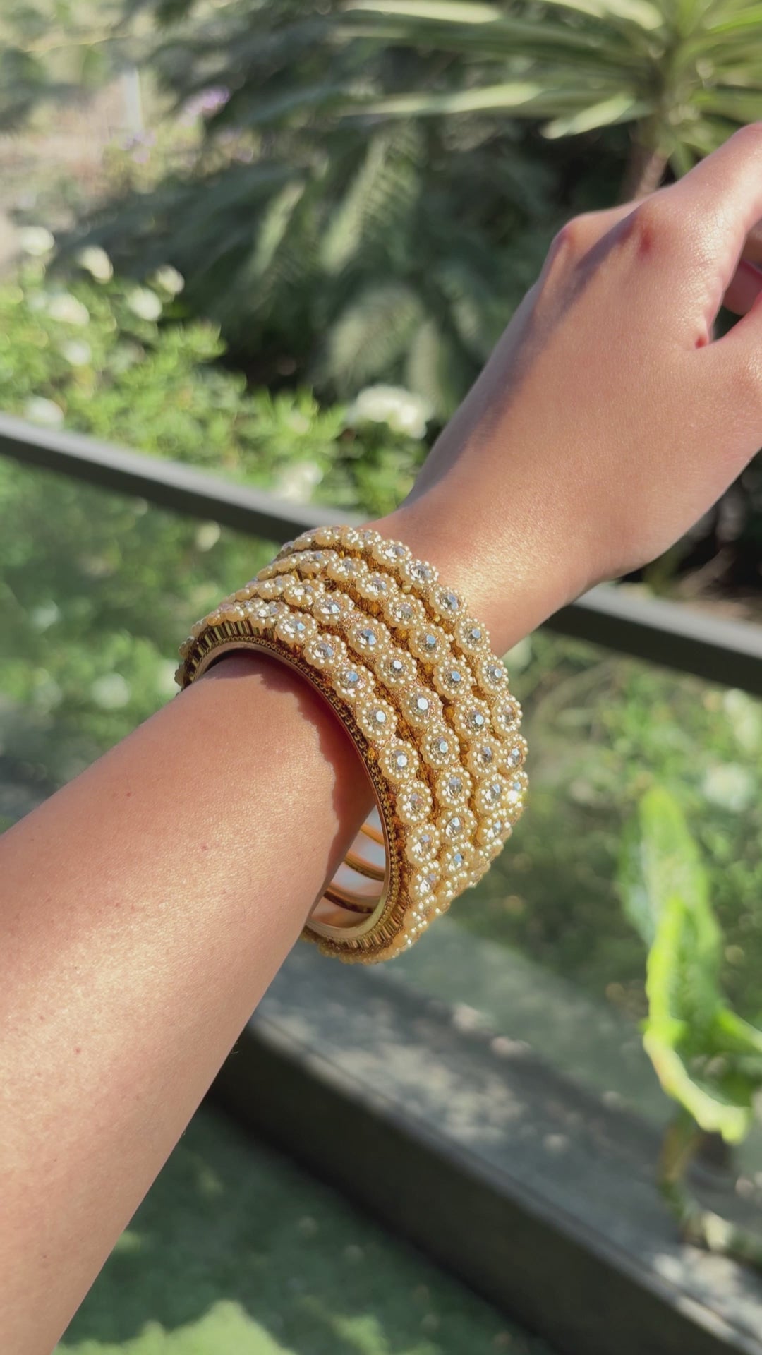 Pearl Diamond Kangans